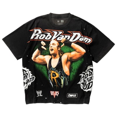 T-shirt unisexe Rob Van Dam Complex x WWE - Noir