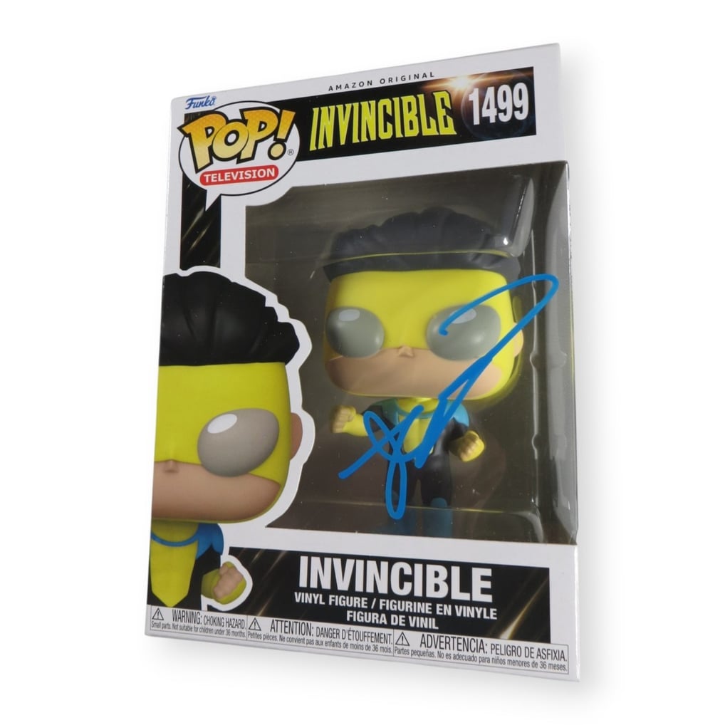 Robert Kirkman Signed Autographed Funko POP! Figure Invincible #1499 ...
