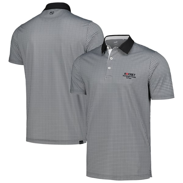 rocket mortgage classic dress code Men's Puma Gray MATTR Circular Polo Detroit golf club
