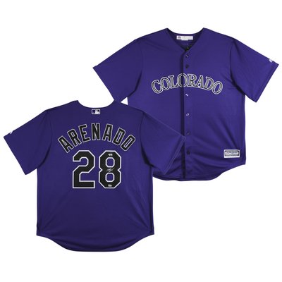 Nolan Arenado Autographed Jerseys, Signed Nolan Arenado Inscripted 