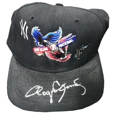 Roger Clemens Autographed Hats, Signed Roger Clemens Inscripted Hats