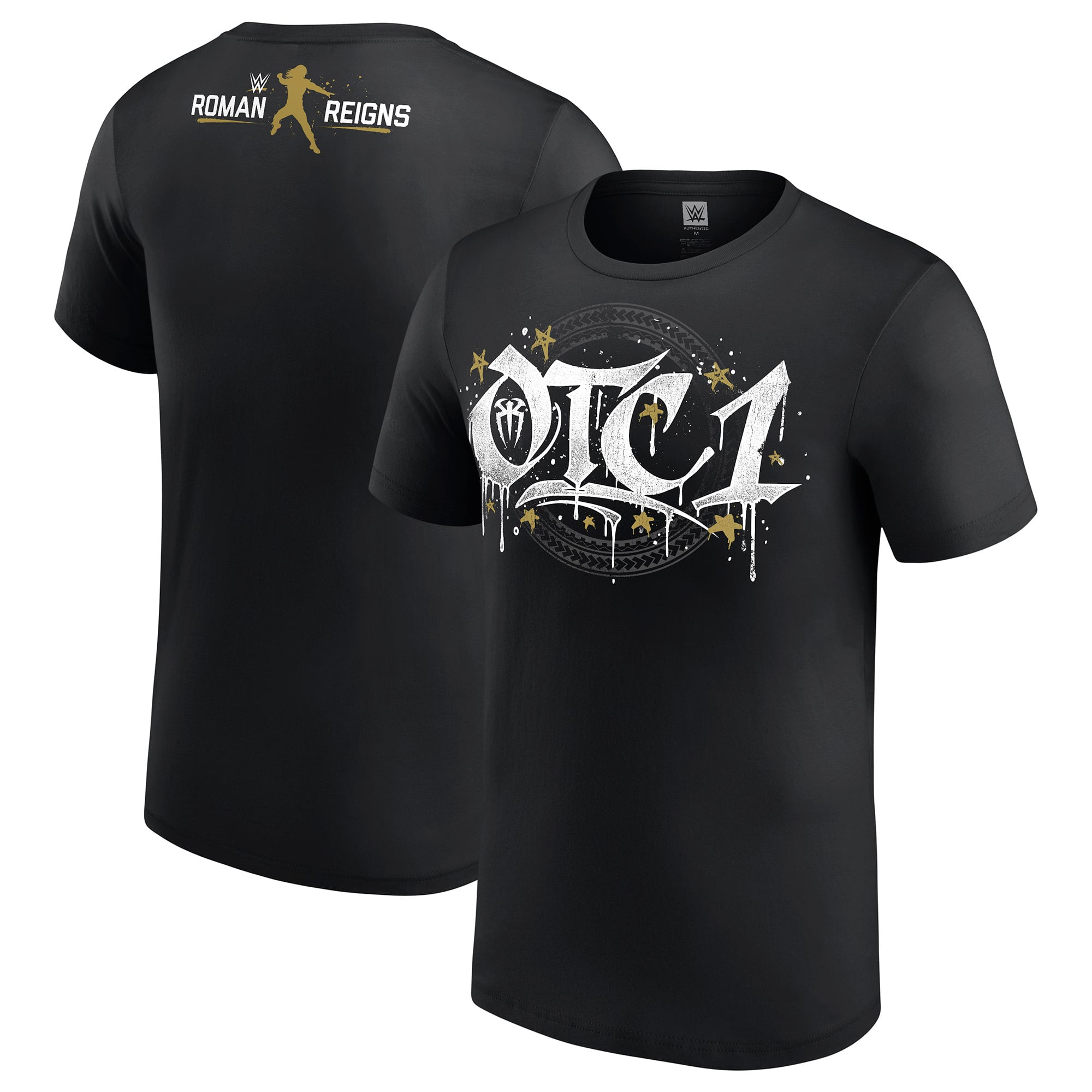 Youth Black Roman Reigns OTC1 T-Shirt