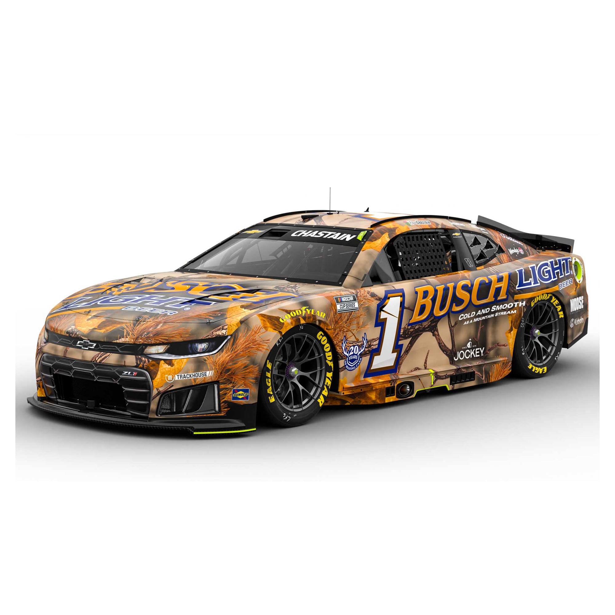 Ross Chastain Action Racing 2026 #1 Busch Light Hunting 1:24 Regular ...