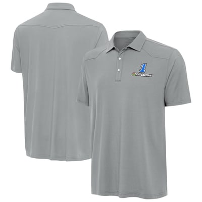  Ross Chastain Antigua Western Polo - Gray