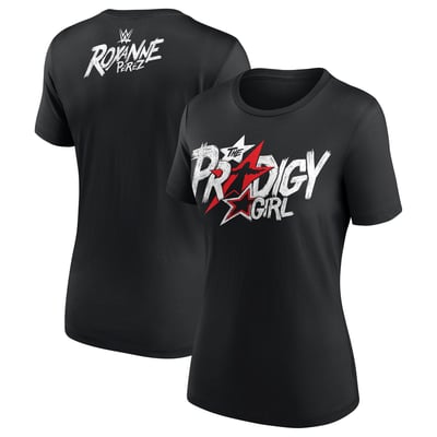 T-shirt Roxanne Perez pour femme « The Prodigy Girl » - Noir