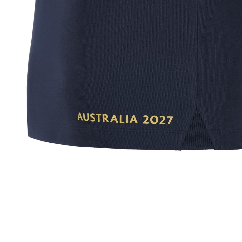 Rugby World Cup 2027 Macron Webb Ellis Polo - Navy