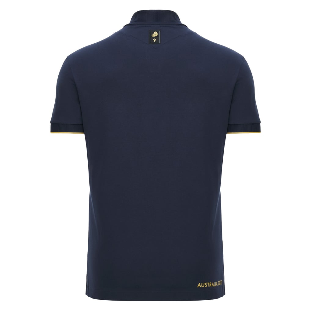 Rugby World Cup 2027 Macron Webb Ellis Polo - Navy