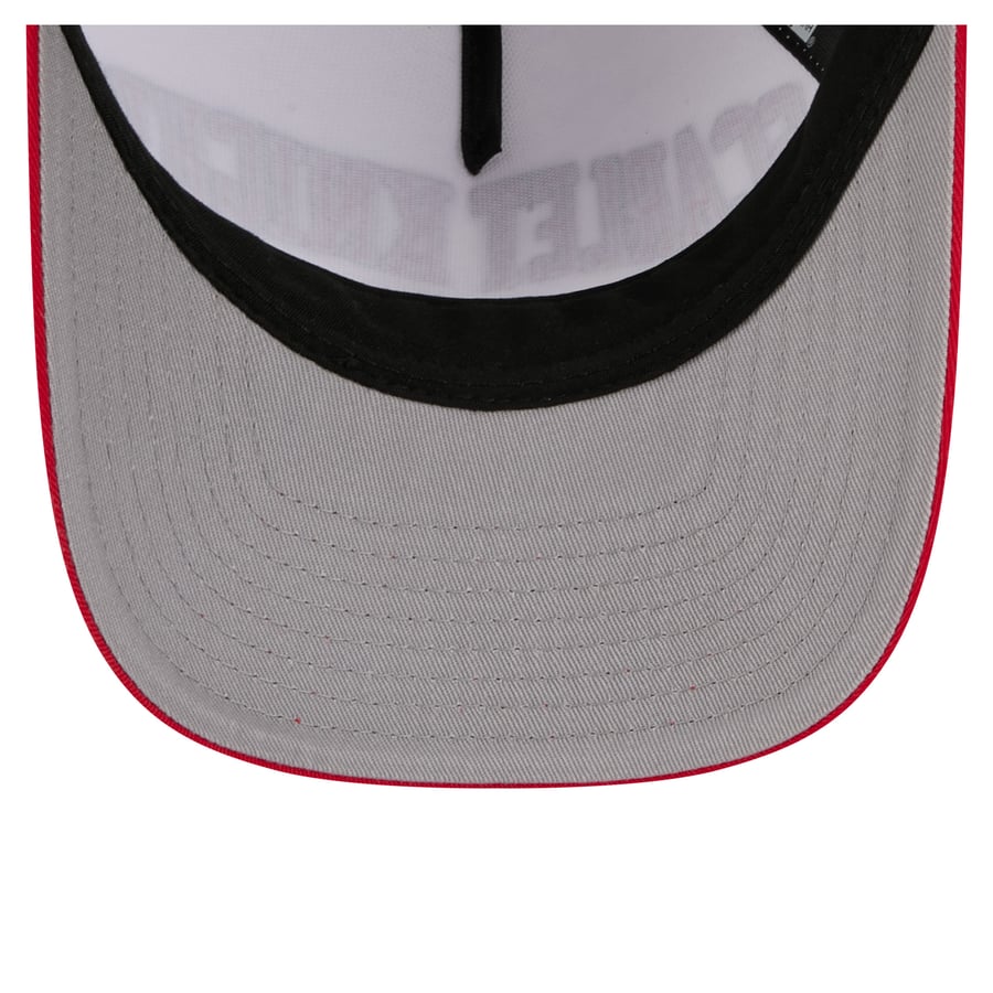Rutgers Rope Hat Men's New Era White/Scarlet Rutgers Scarlet Knights Arch Two-Tone Rope ...