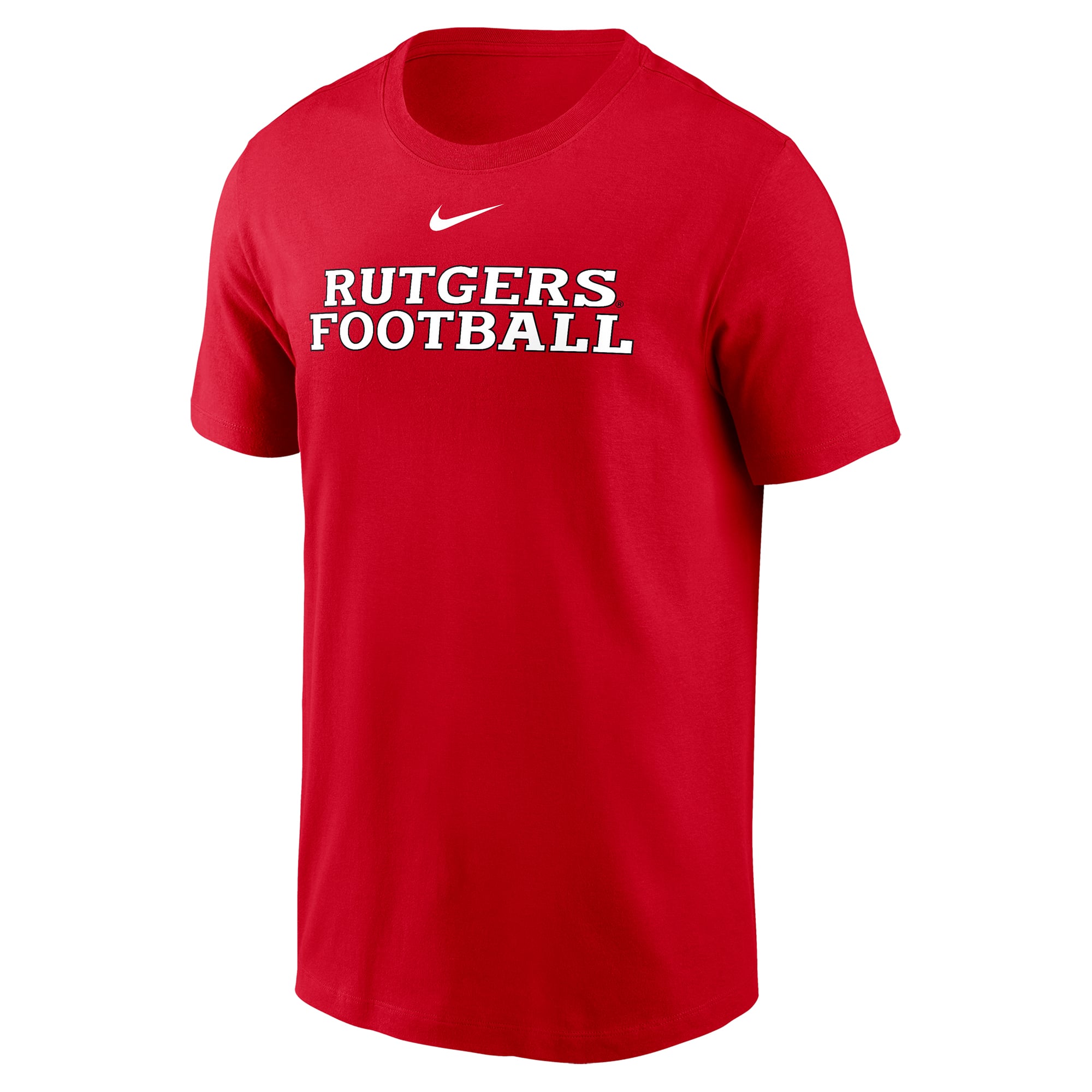 Men's Nike Scarlet Rutgers Knights Football Performance T-Shirt