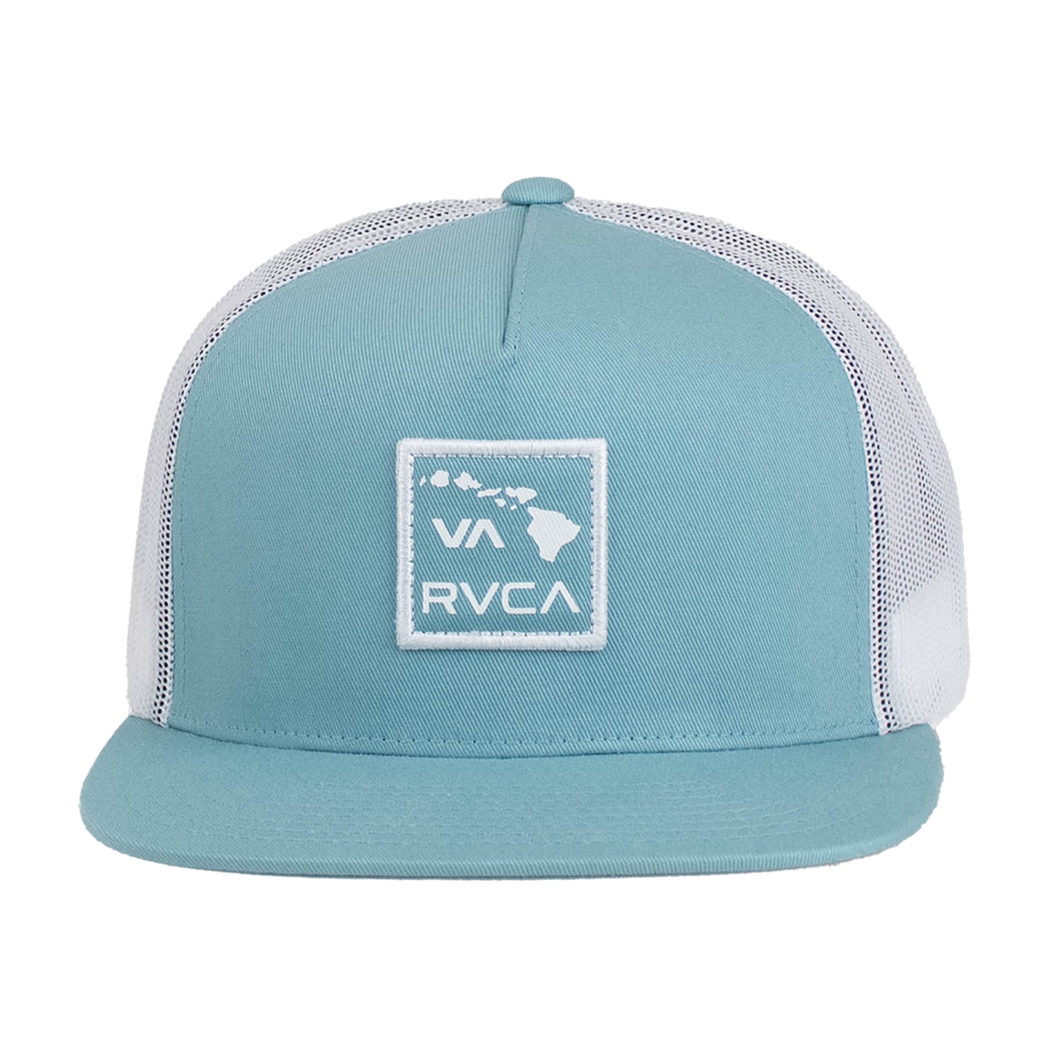 Casquette trucker à patch RVCA Aqua Islands pour homme