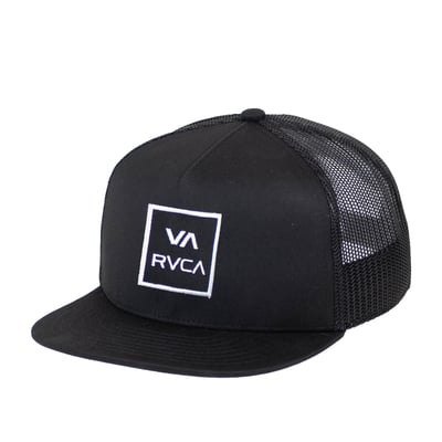 RVCA All The Way Trucker Hat - Black