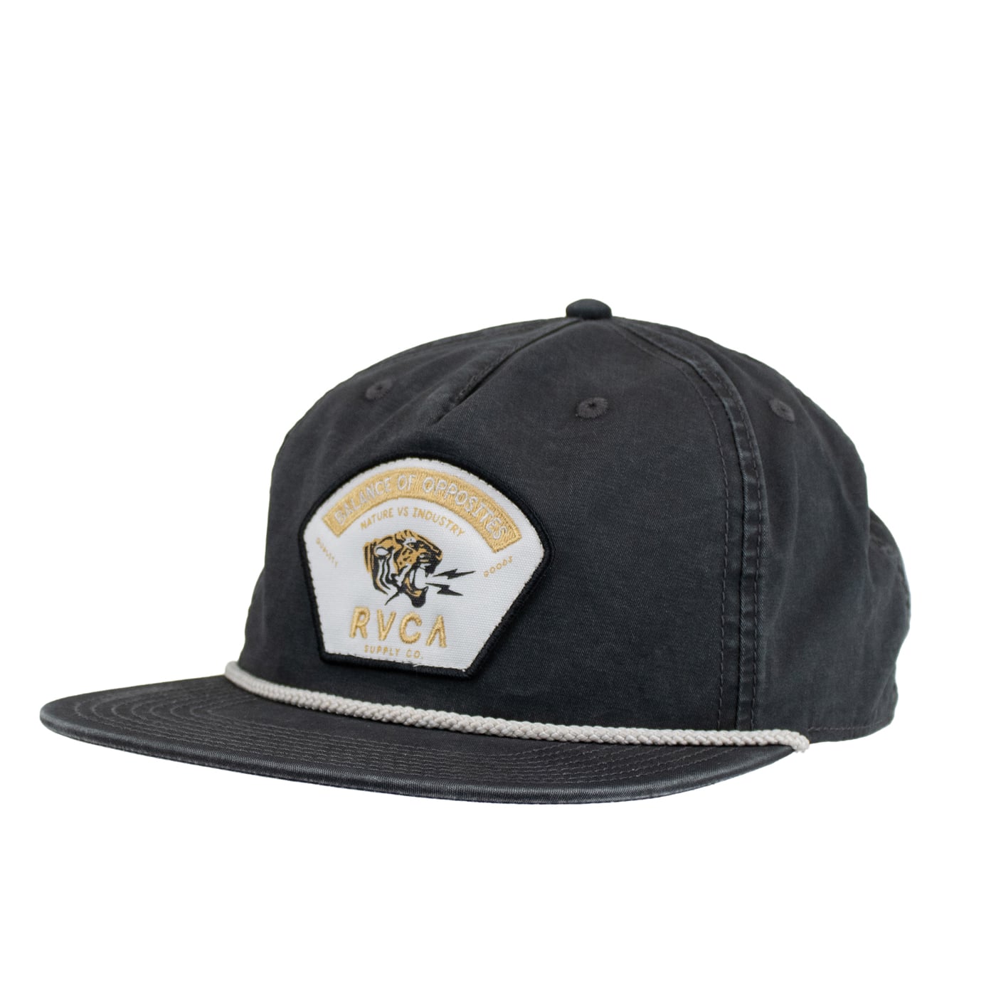 Chapeau ajustable RVCA Black Bengal Bolt pour homme