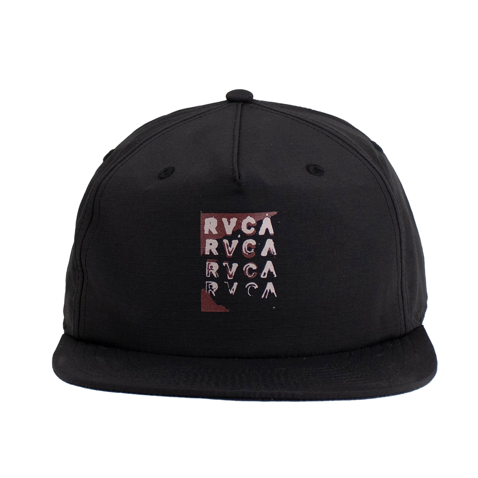 Casquette ajustable RVCA noire à imprimé bloc pour homme