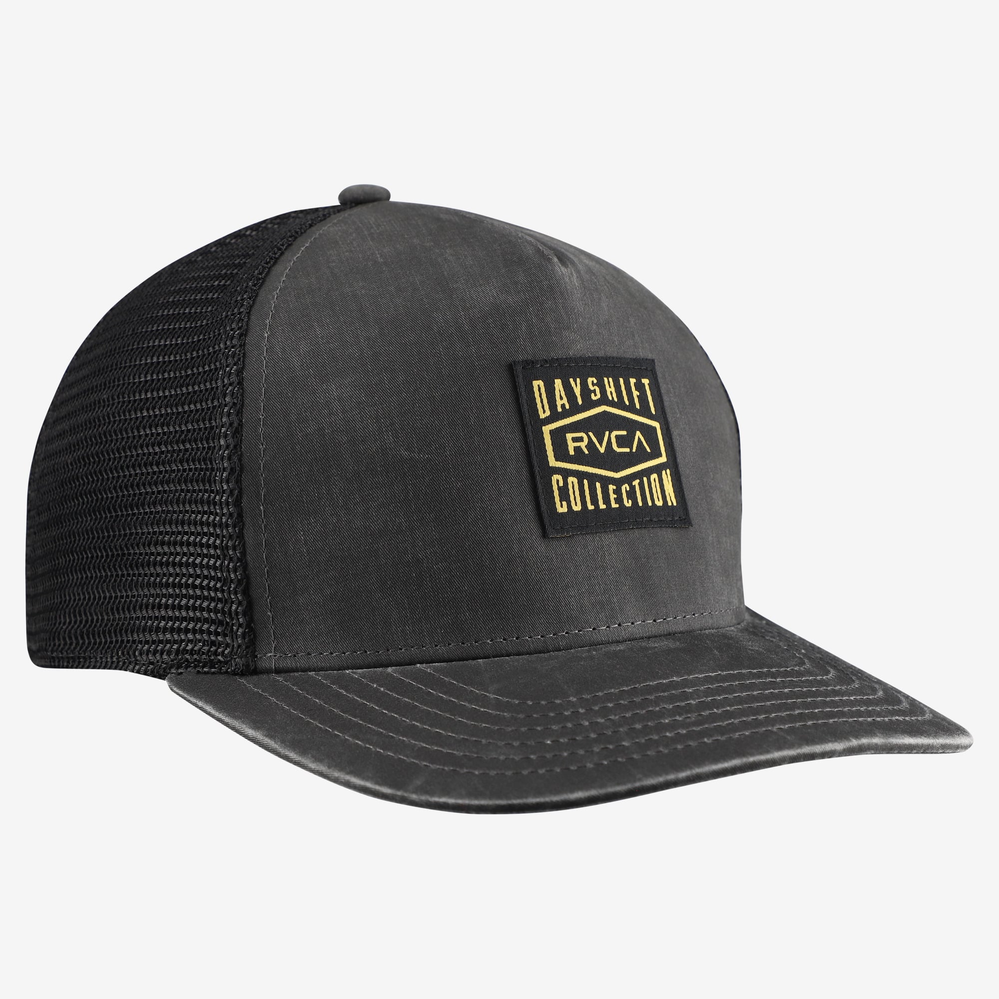 Casquette de camionneur en toile verte RVCA Dayshift pour homme