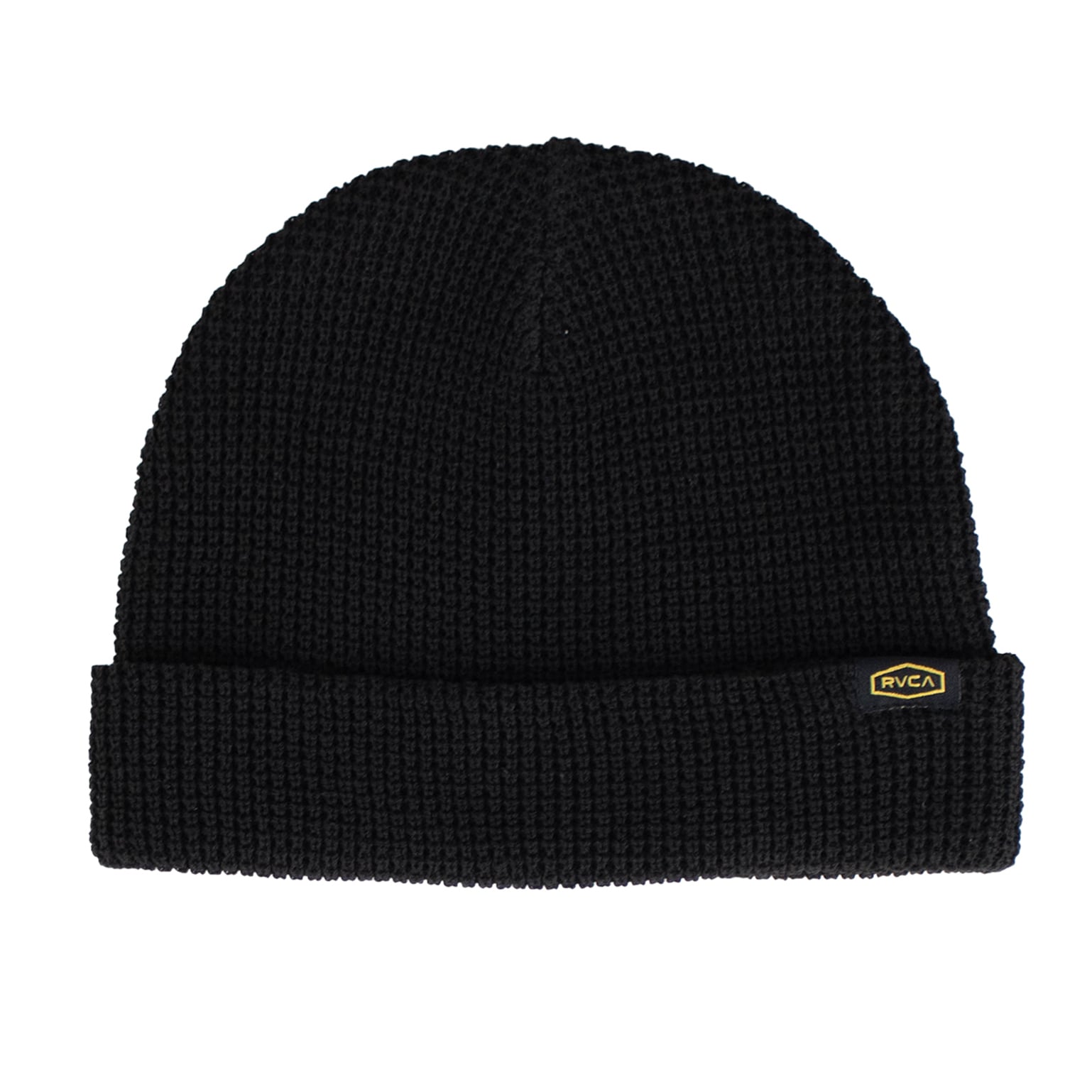 Bonnet en maille noir RVCA Dock Shift pour homme