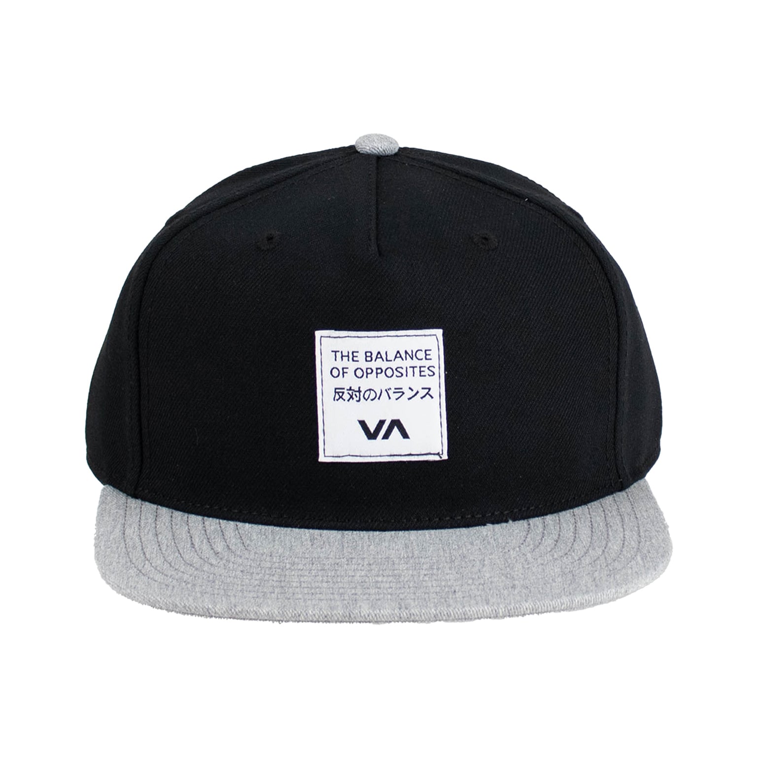 Casquette snapback RVCA noire pour homme