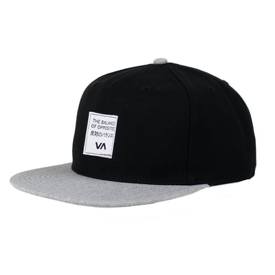 RVCA Foreign Snapback Hat - Black