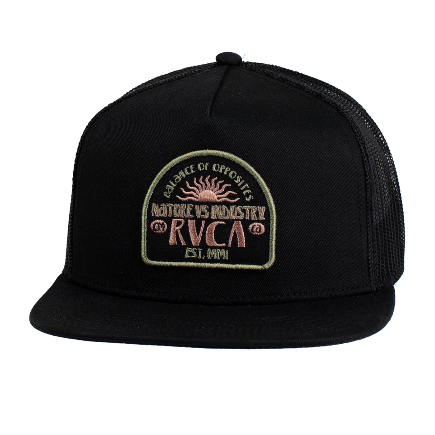 Chapeau ajustable RVCA Hippie Rays noir pour homme