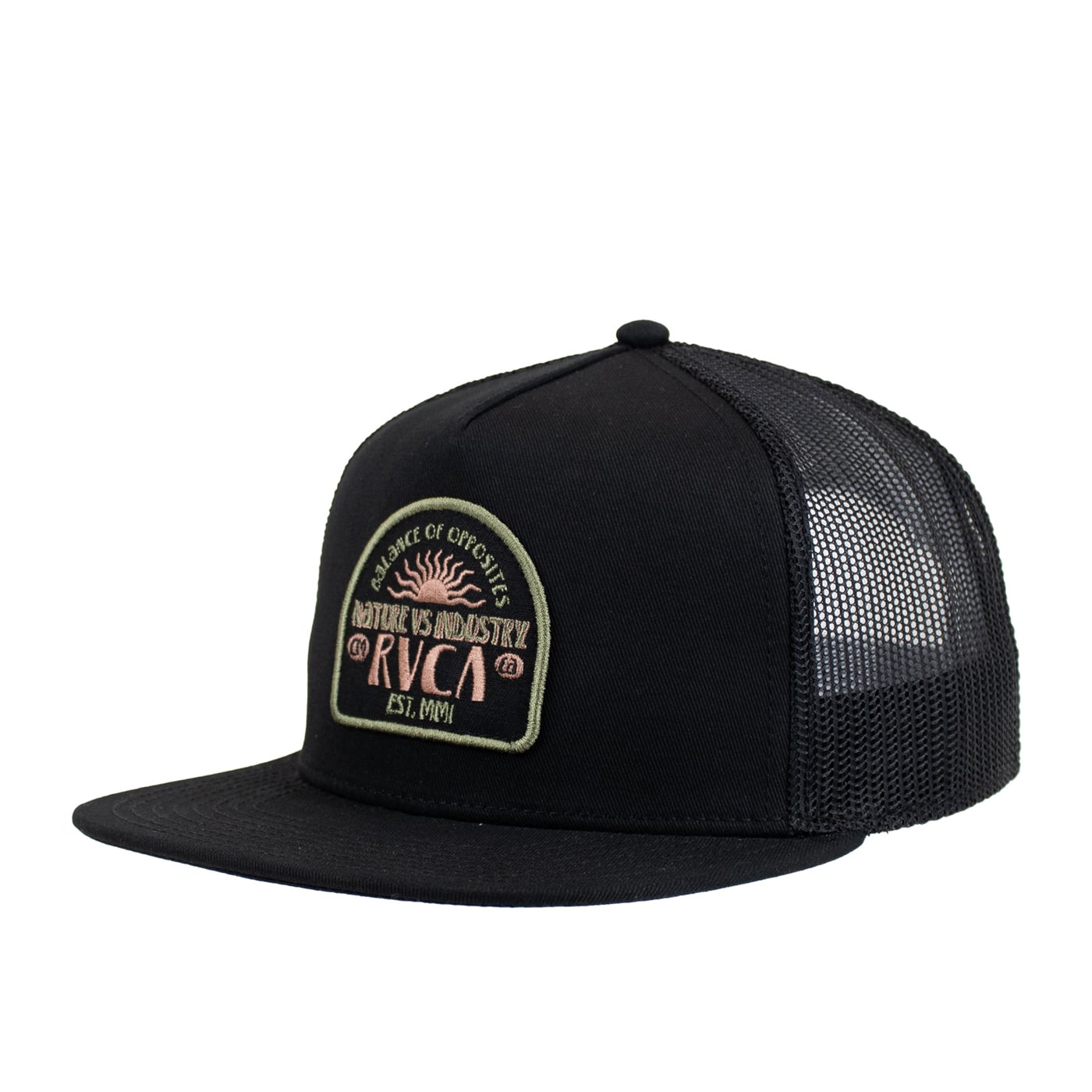 Chapeau ajustable RVCA Hippie Rays noir pour homme