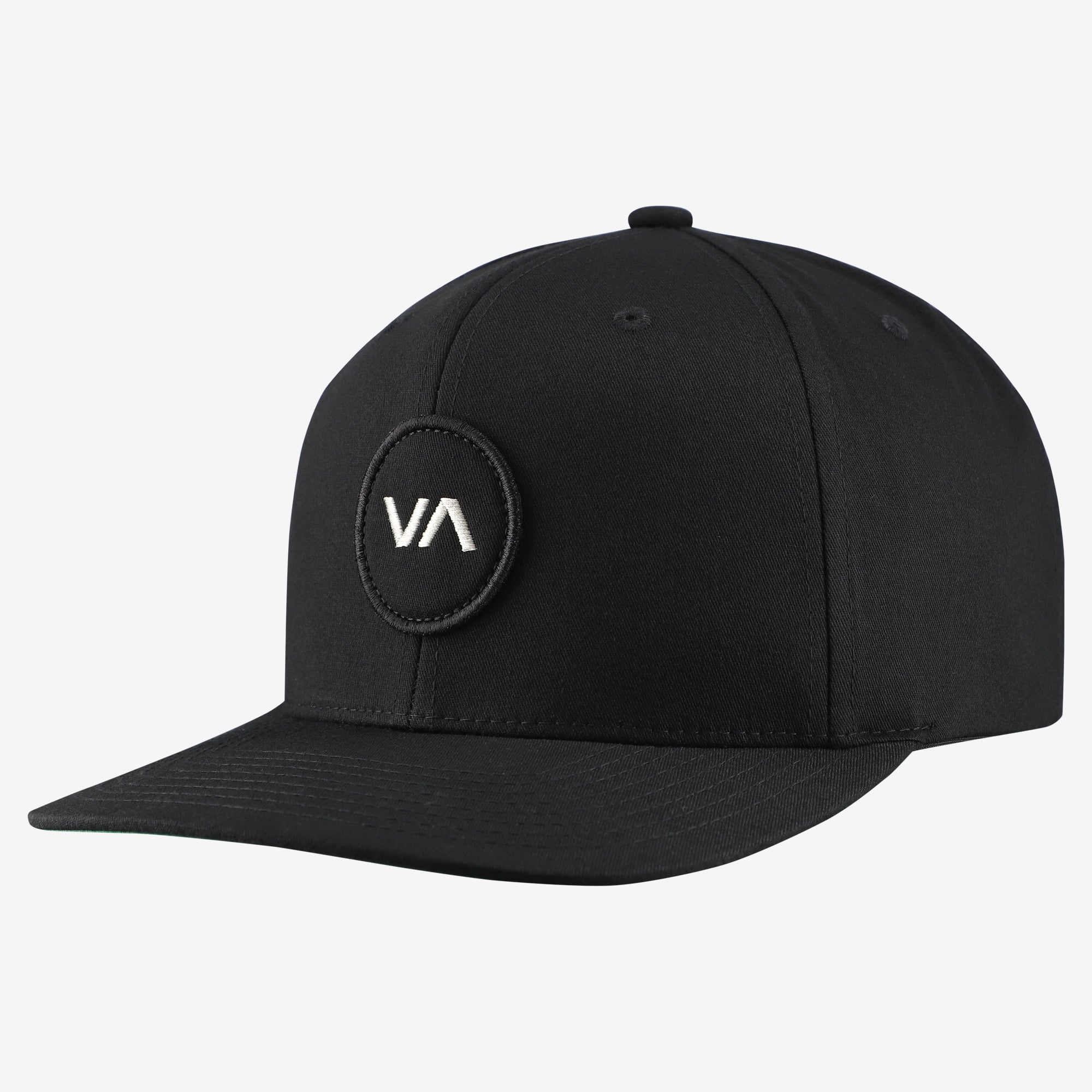 Casquette snapback RVCA noire pour homme