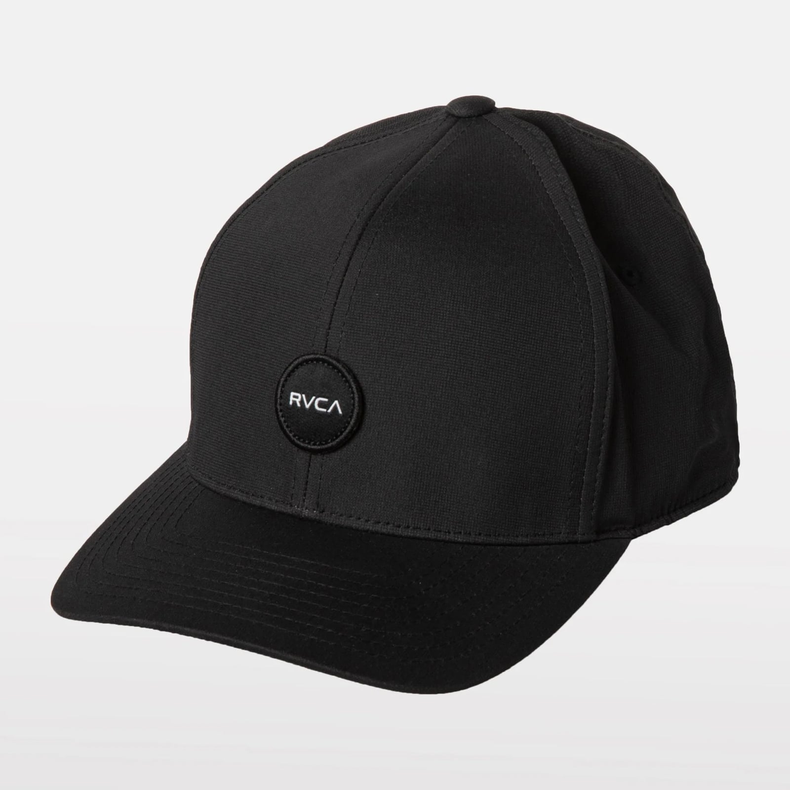 Casquette RVCA noire Seasons Flex Fit pour homme