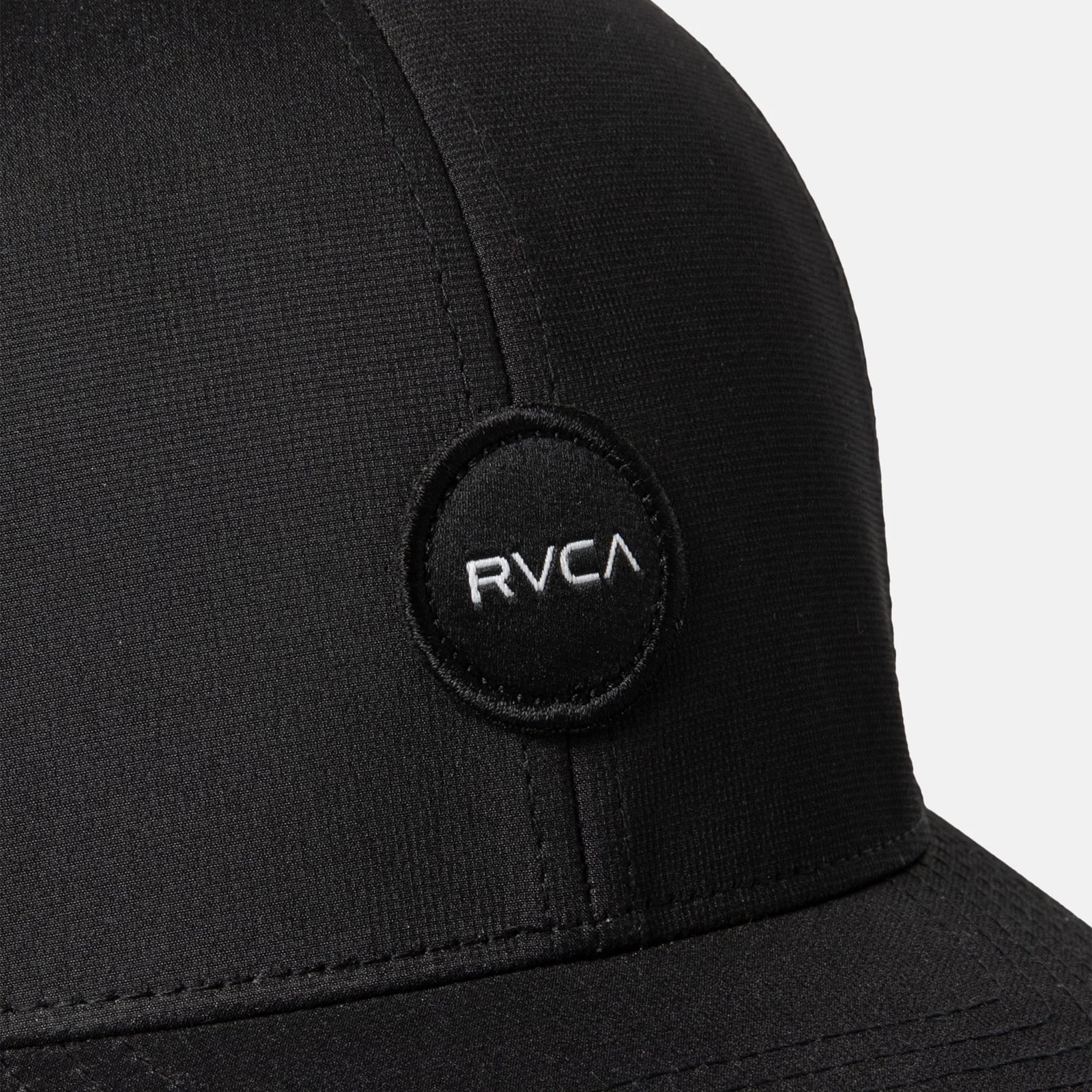 Casquette RVCA noire Seasons Flex Fit pour homme