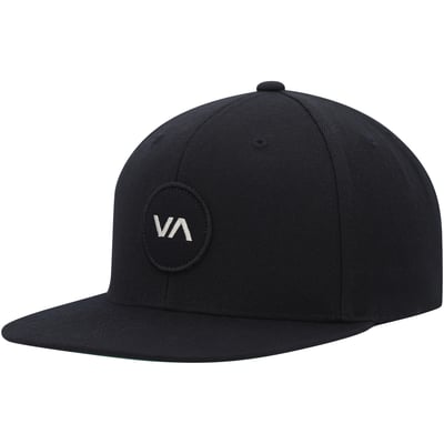 RVCA VA Patch Snapback Hat - Black