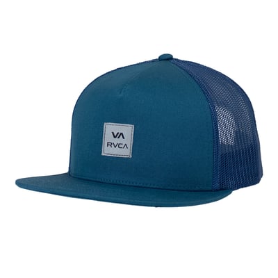 RVCA VA All The Way Adjustable Trucker Hat - Blue