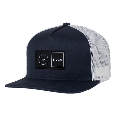 RVCA Platform Trucker Snapback Hat - Navy