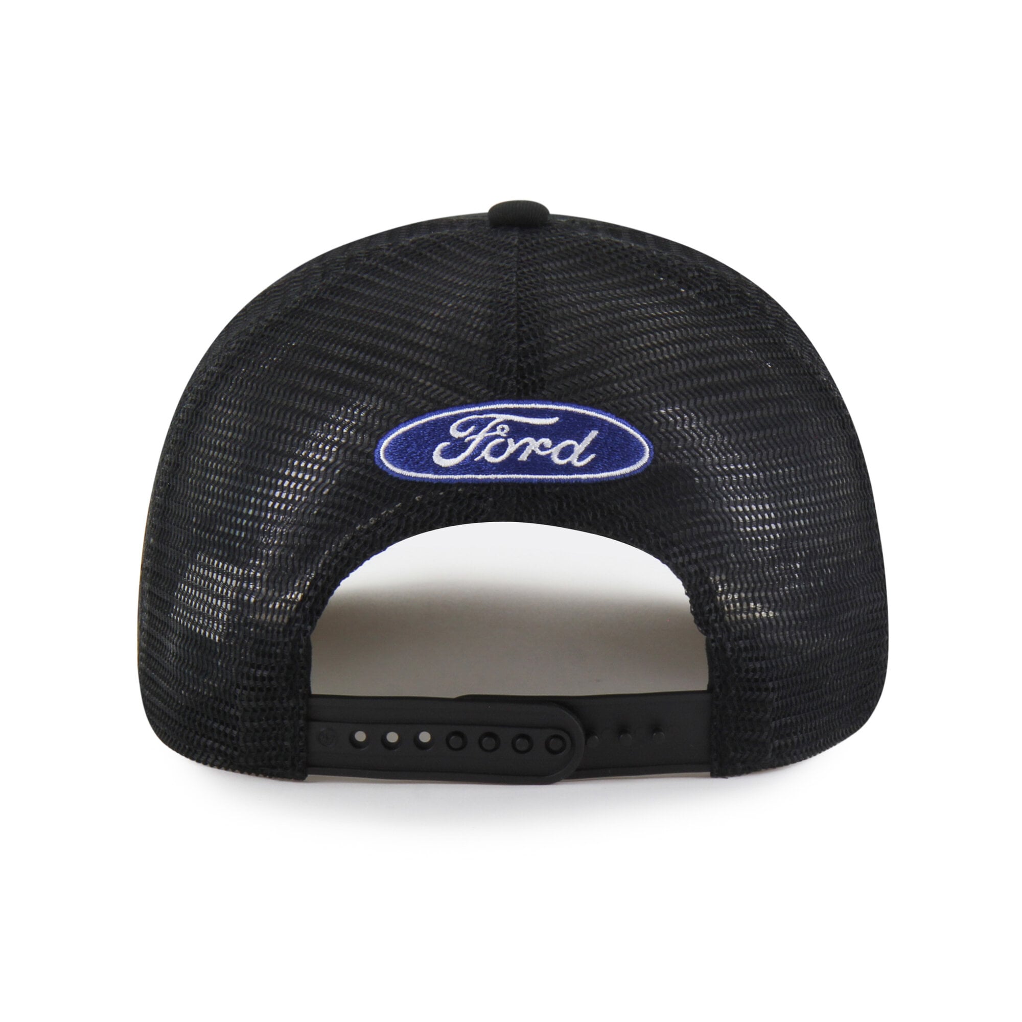 Men's '47  Black Ryan Blaney Side Patch Hitch Trucker Rope Adjustable Hat