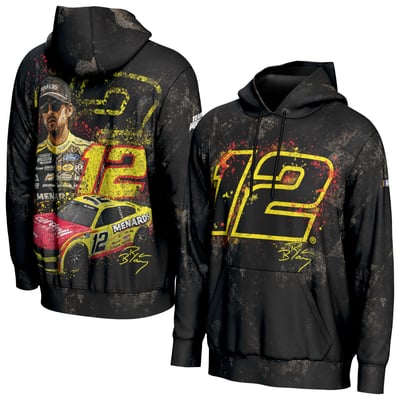  Ryan Blaney ProSphere All Over Print Hoodie - Black