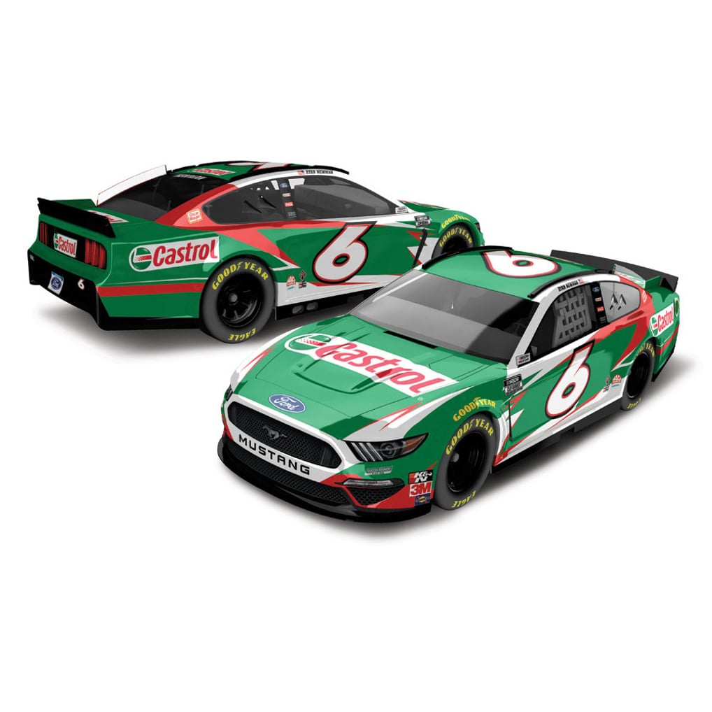 NASCAR 2020 Ryan Newman #6 Castrol Ford Mustang - Diecast Lionel 1/64 - Nuovo