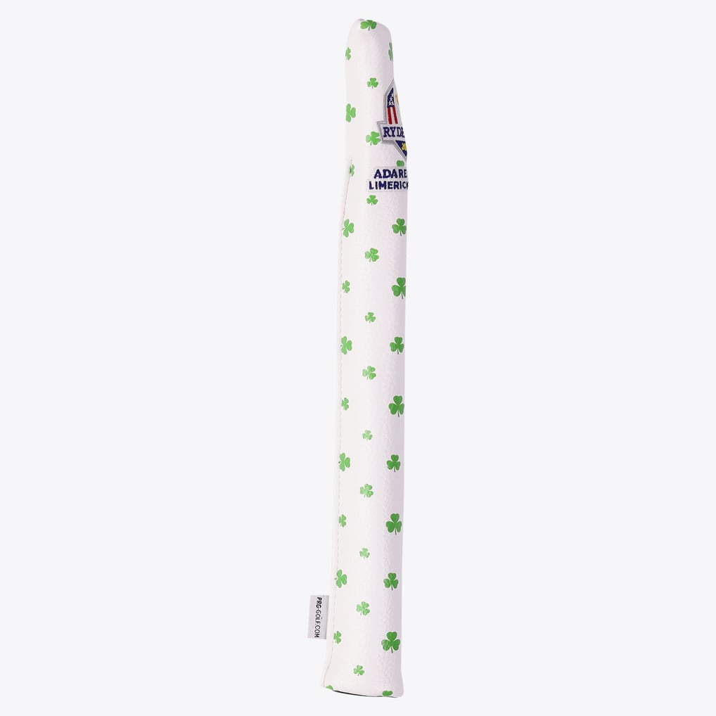 2027 Ryder Cup Clover Design Alignment Cover - White