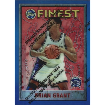 1995-96 Finest Refractors #33 Brian Grant