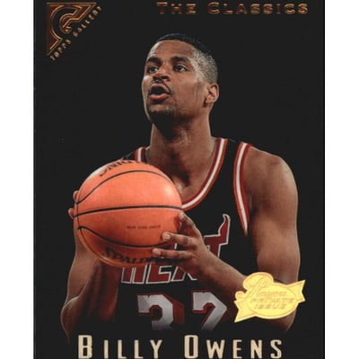 1995-96 Topps Gallery Player's Private Issue #110 Billy Owens