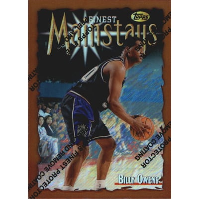 1996-97 Finest Refractors #151 Billy Owens B