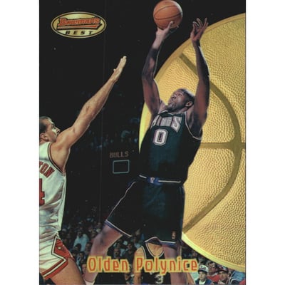 1997-98 Bowman's Best Refractors #84 Olden Polynice