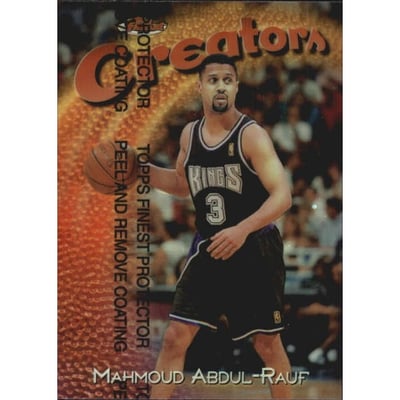 1997-98 Finest Refractors #215 Mahmoud Abdul-Rauf B