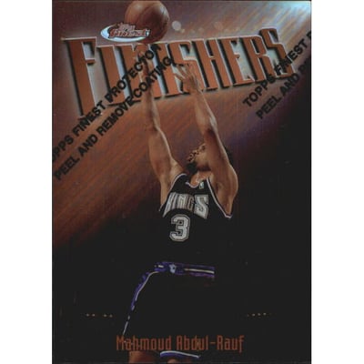 1997-98 Finest Refractors #96 Mahmoud Abdul-Rauf B