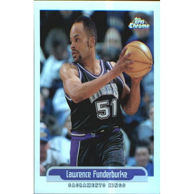 1999-00 Topps Chrome Refractors #214 Lawrence Funderburke