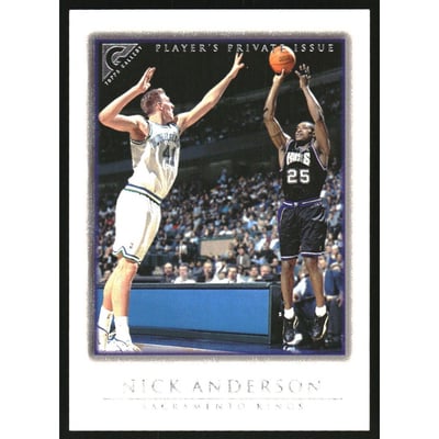 1999-00 Topps Gallery Player's Private Issue #21 Nick Anderson