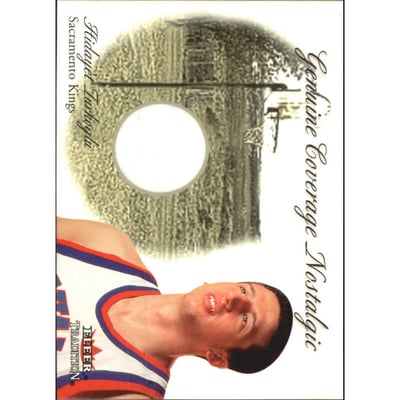 2000-01 Fleer Genuine Coverage Nostalgic #16 Hedo Turkoglu