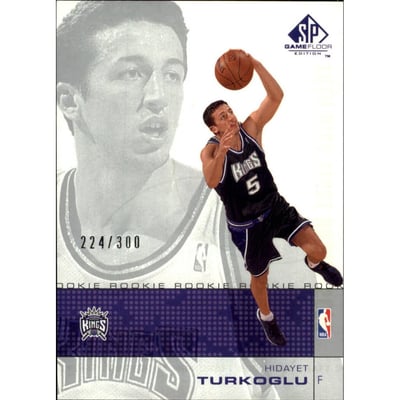 2000-01 SP Game Floor #77 Hedo Turkoglu RC