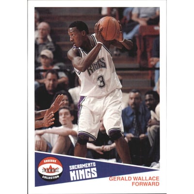 2001-02 Fleer Shoebox Footprints #177 Gerald Wallace