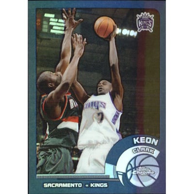 2002-03 Topps Chrome Refractors #65 Keon Clark