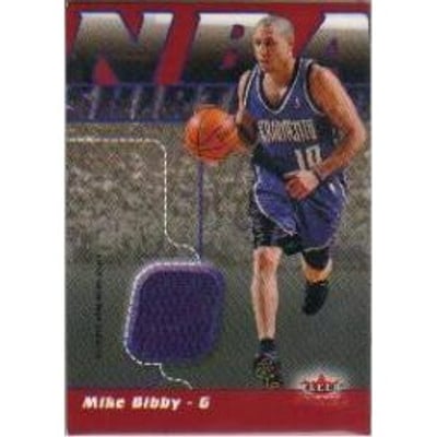 2003-04 Fleer Focus NBA Shirtified Jerseys 150 #NSMB Mike Bibby