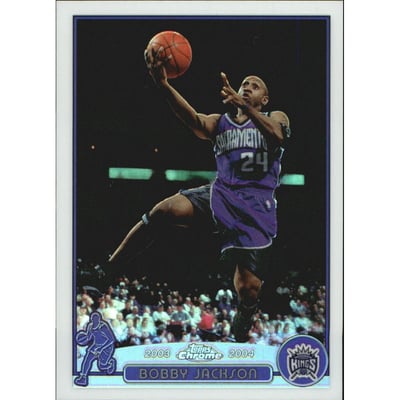 2003-04 Topps Chrome Refractors #12 Bobby Jackson