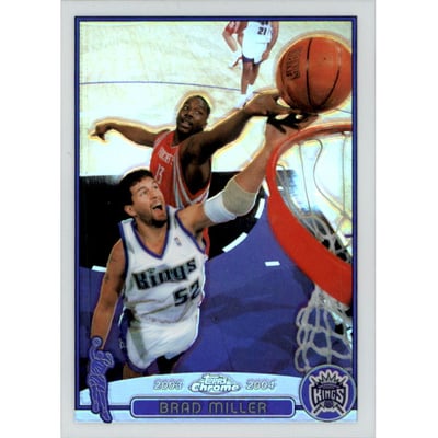 2003-04 Topps Chrome Refractors #70 Brad Miller