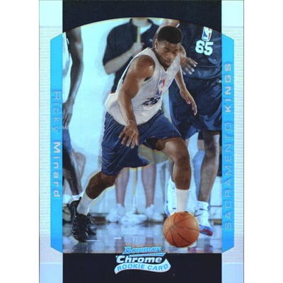 2004-05 Bowman Chrome Refractors #135 Ricky Minard
