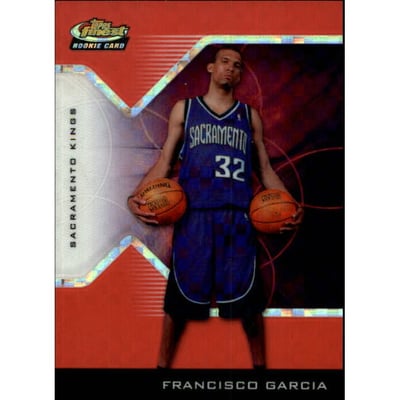 2004-05 Finest X-Fractors Red #213 Francisco Garcia
